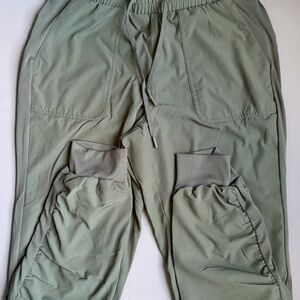 Mondetta Olive Drawstring Tech Joggers